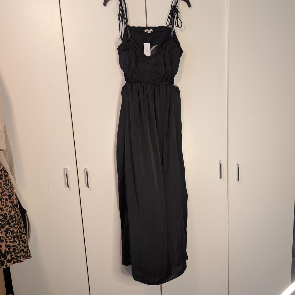 American Eagle Outfitters Black Maxi Dress